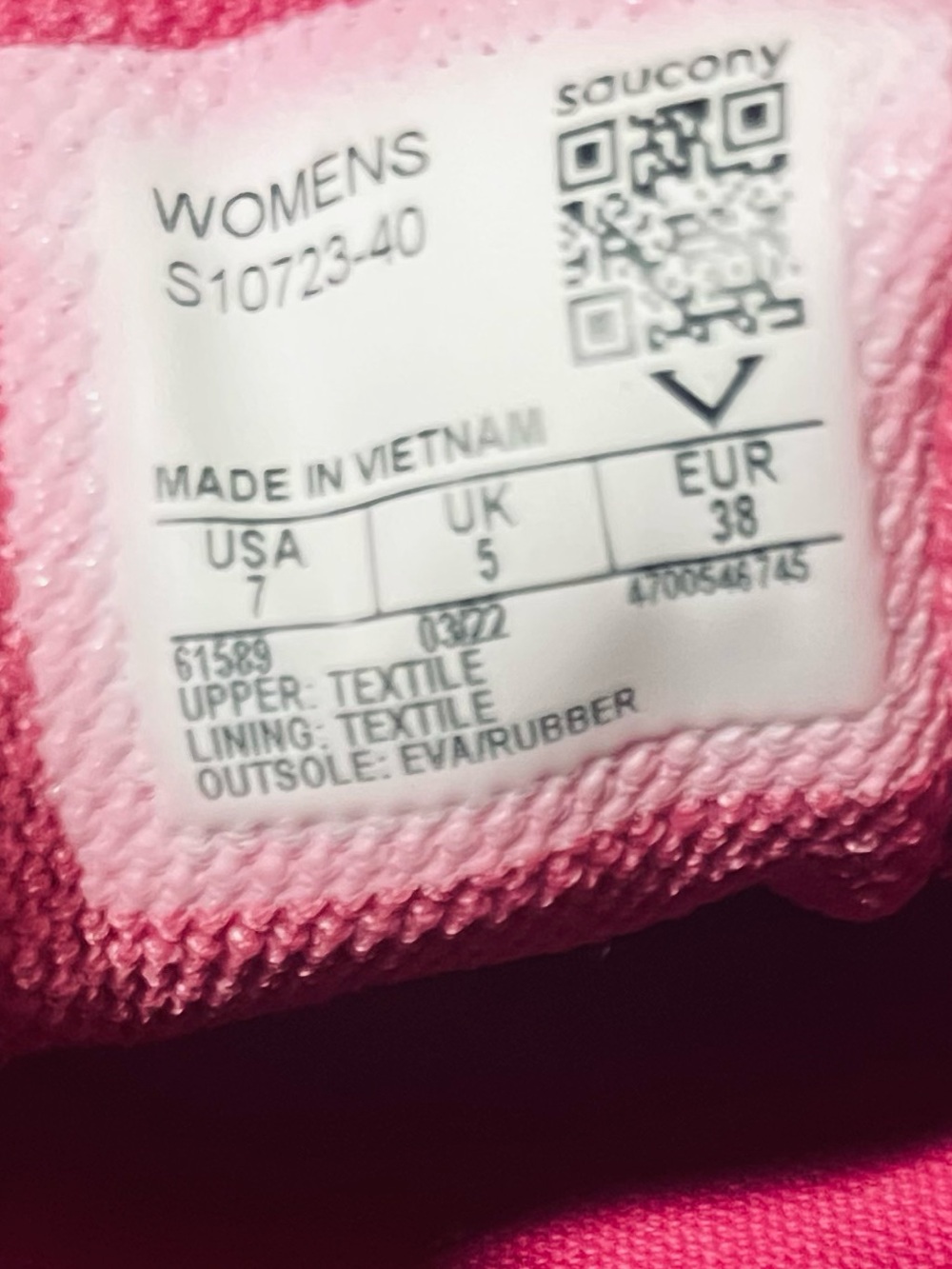 Brand New women’s Saucony Kinvara 13 . Size 7 - Picture 7 of 8